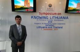 KTU atstovai dalijosi patirtimi medicinos technologijų srityje Tailande